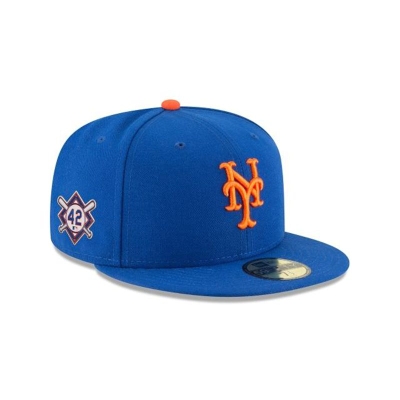 New York Mets Gorra | New Era MLB Jackie Robinson Day 59fifty Fitted Cap Mexico - Azules